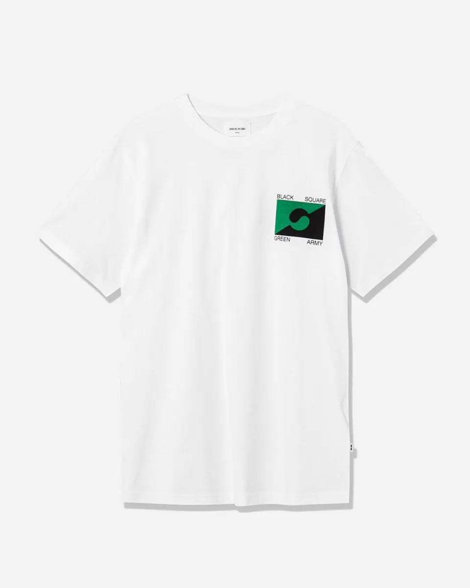 Sami GA T-shirt -  Bright White