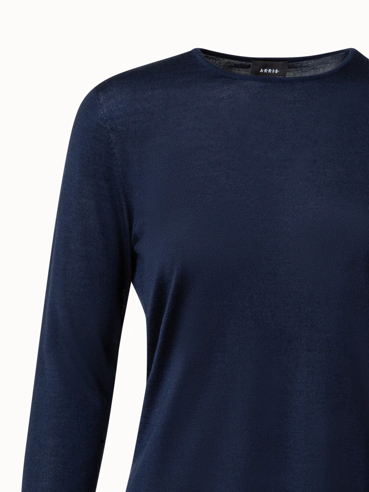 Seamless Pullover from Cashmere Silk