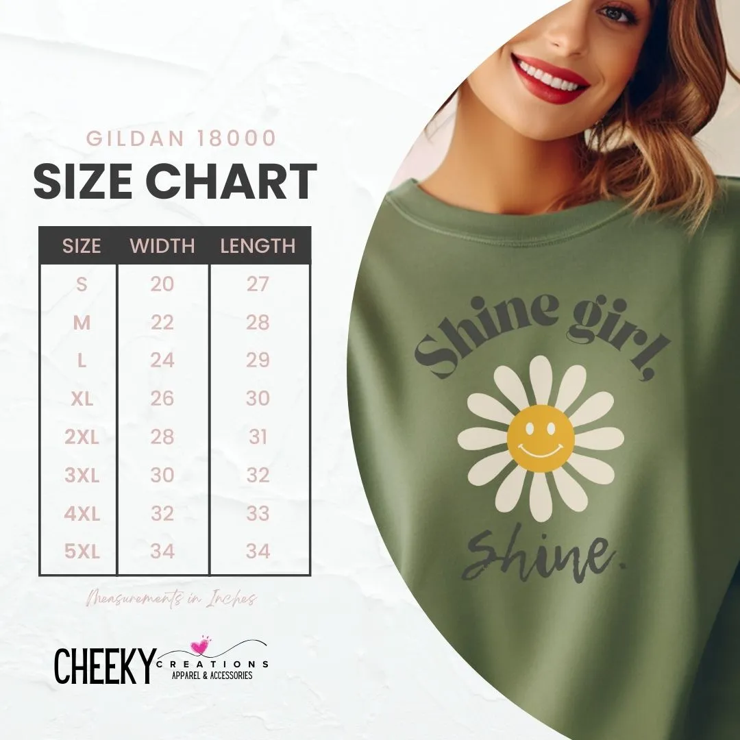 Shine Girl, Shine Cute Sweatshirt Outfit