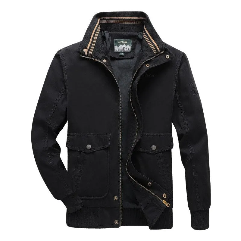 Spring Autumn Casual Cargo Men Jackets