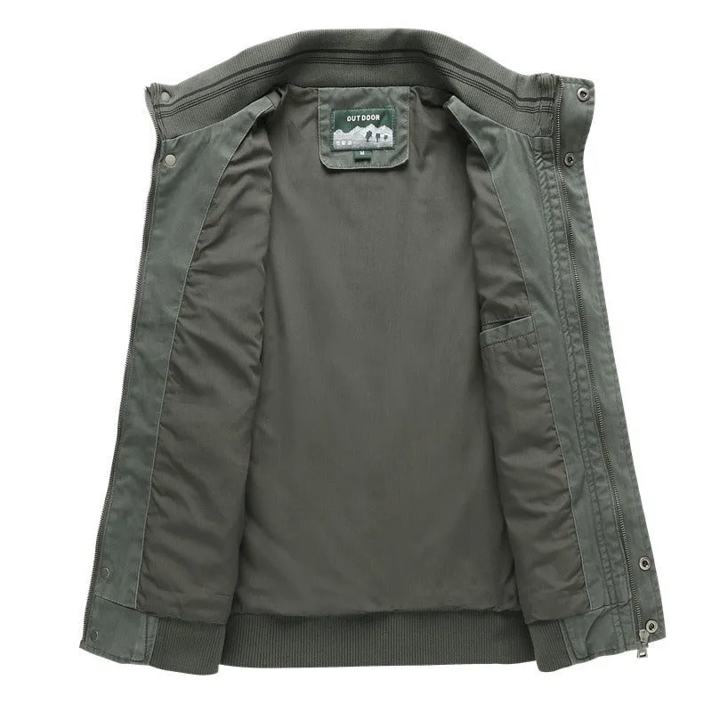 Spring Autumn Casual Cargo Men Jackets