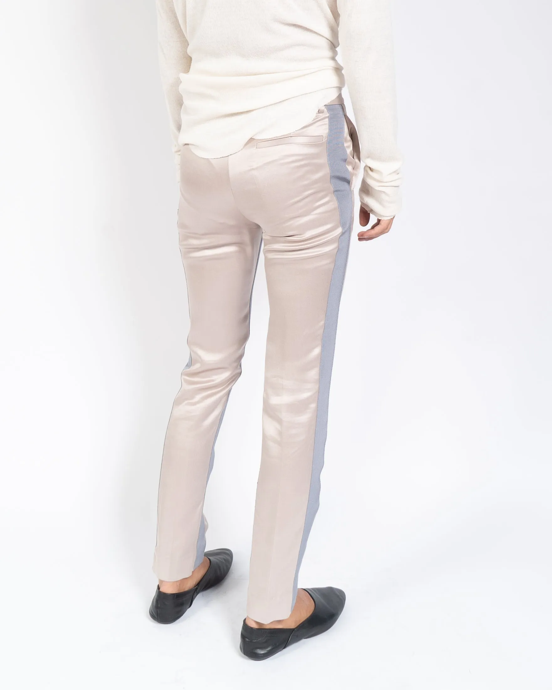 SS15 Amorpha Silk Striped Trousers Sample