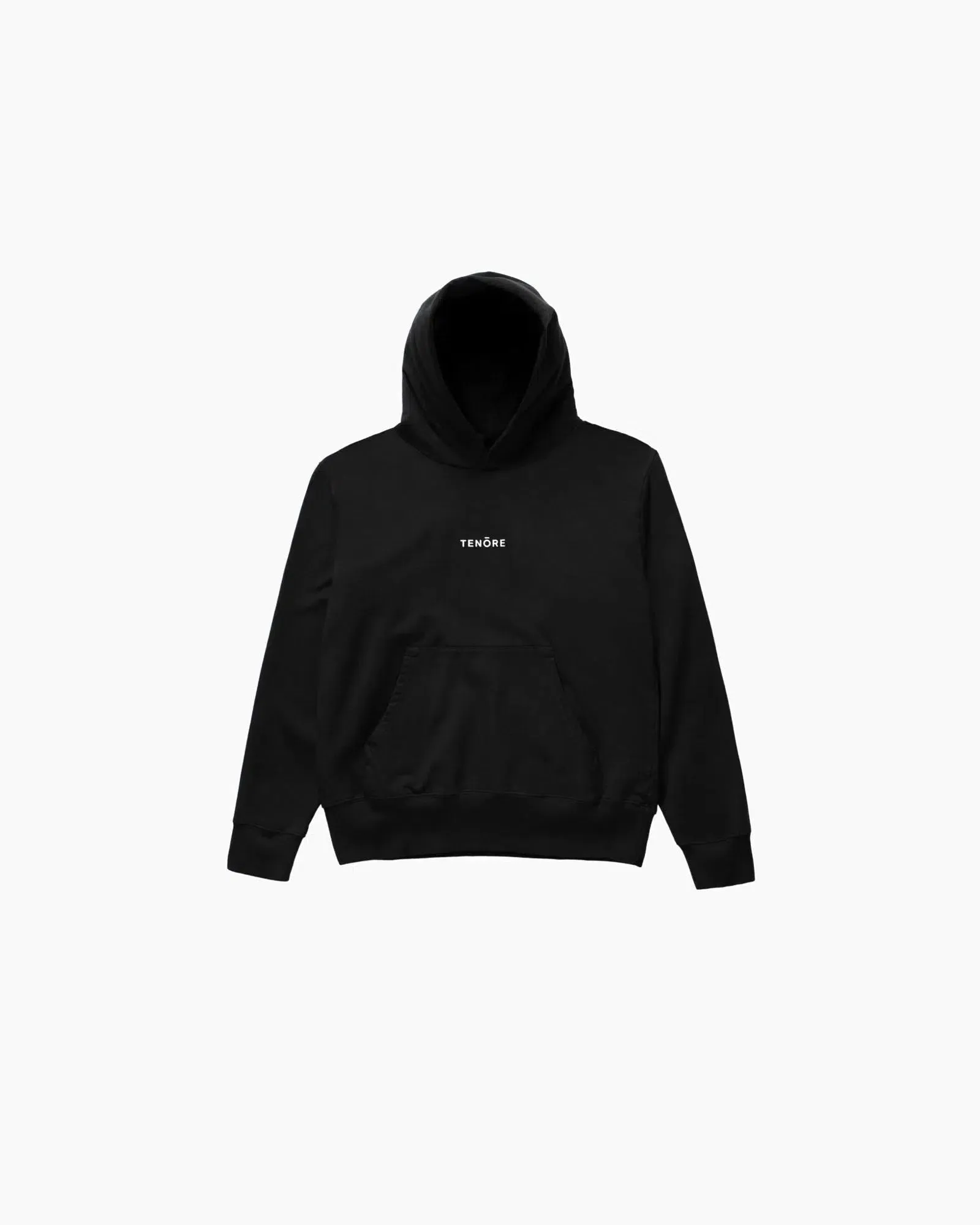 Tenore Logo Fleece Hoodie - BLACK