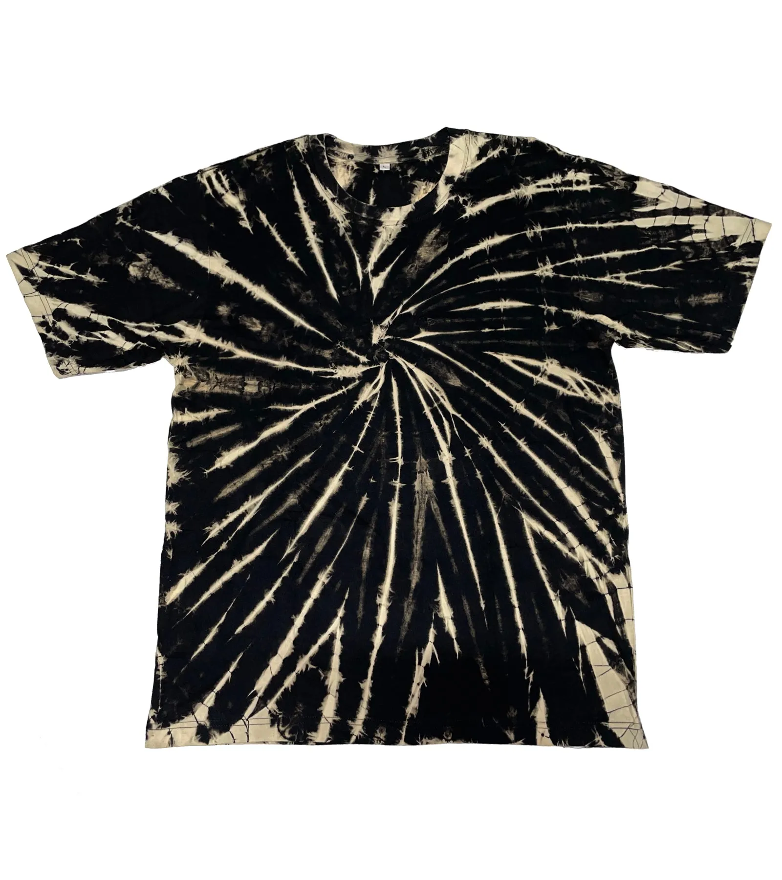 Tie Dye Black and Cream T-Shirt