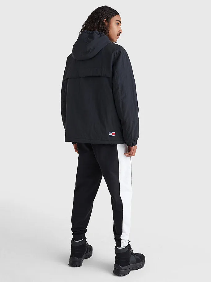 Tommy Jeans - Padded CHICAGO WINDBREAKER - Black