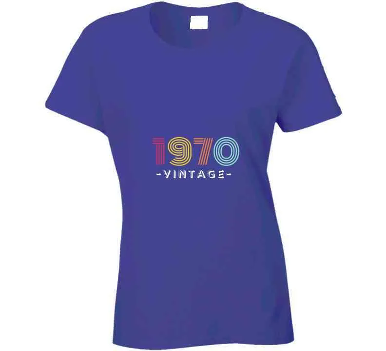 Vintage 1970 Ladies T Shirt, Hoodies, and Sweaters