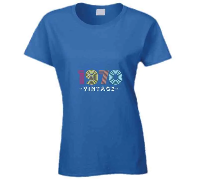 Vintage 1970 Ladies T Shirt, Hoodies, and Sweaters