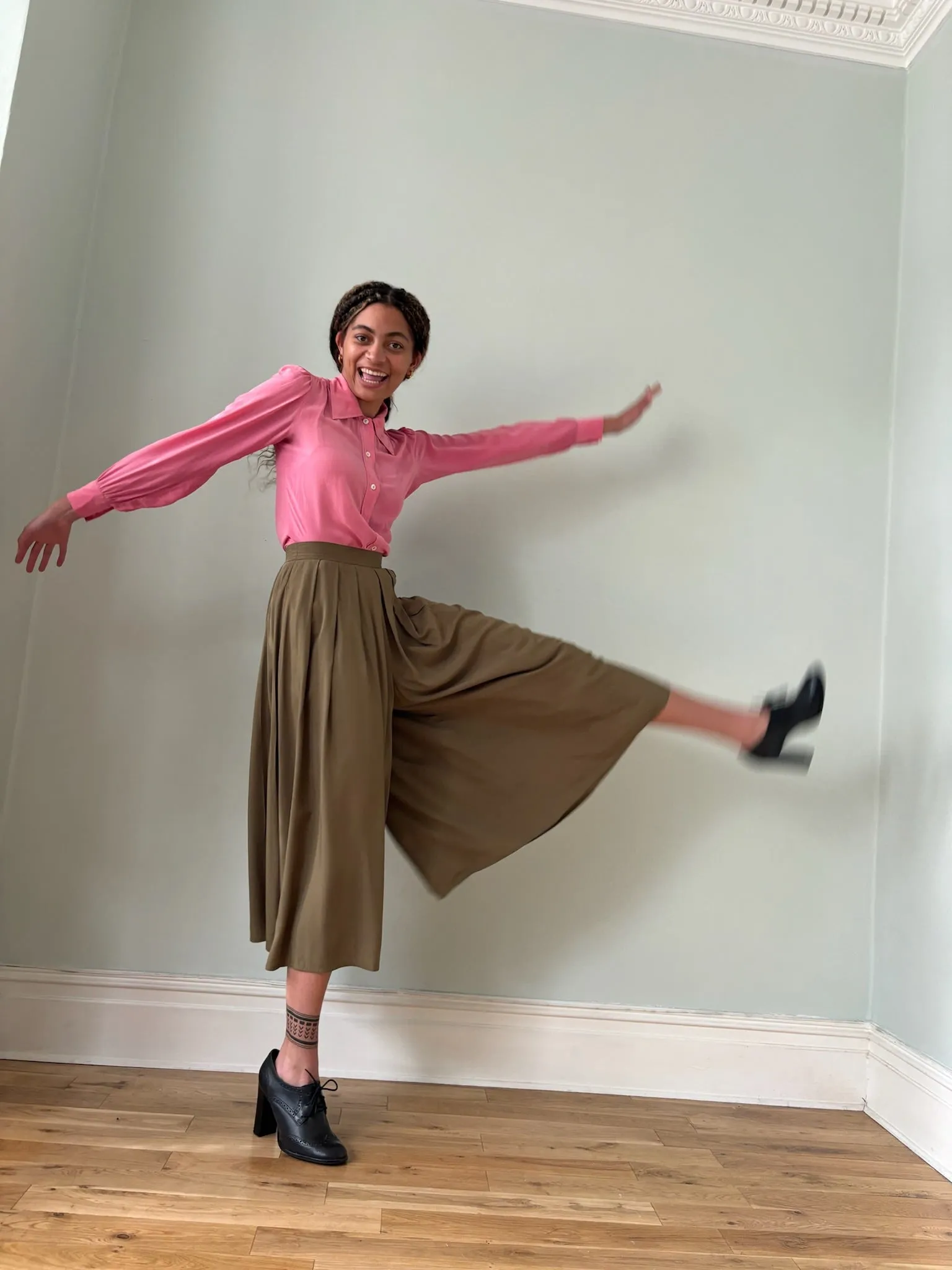 Vintage Maxmara soft culottes