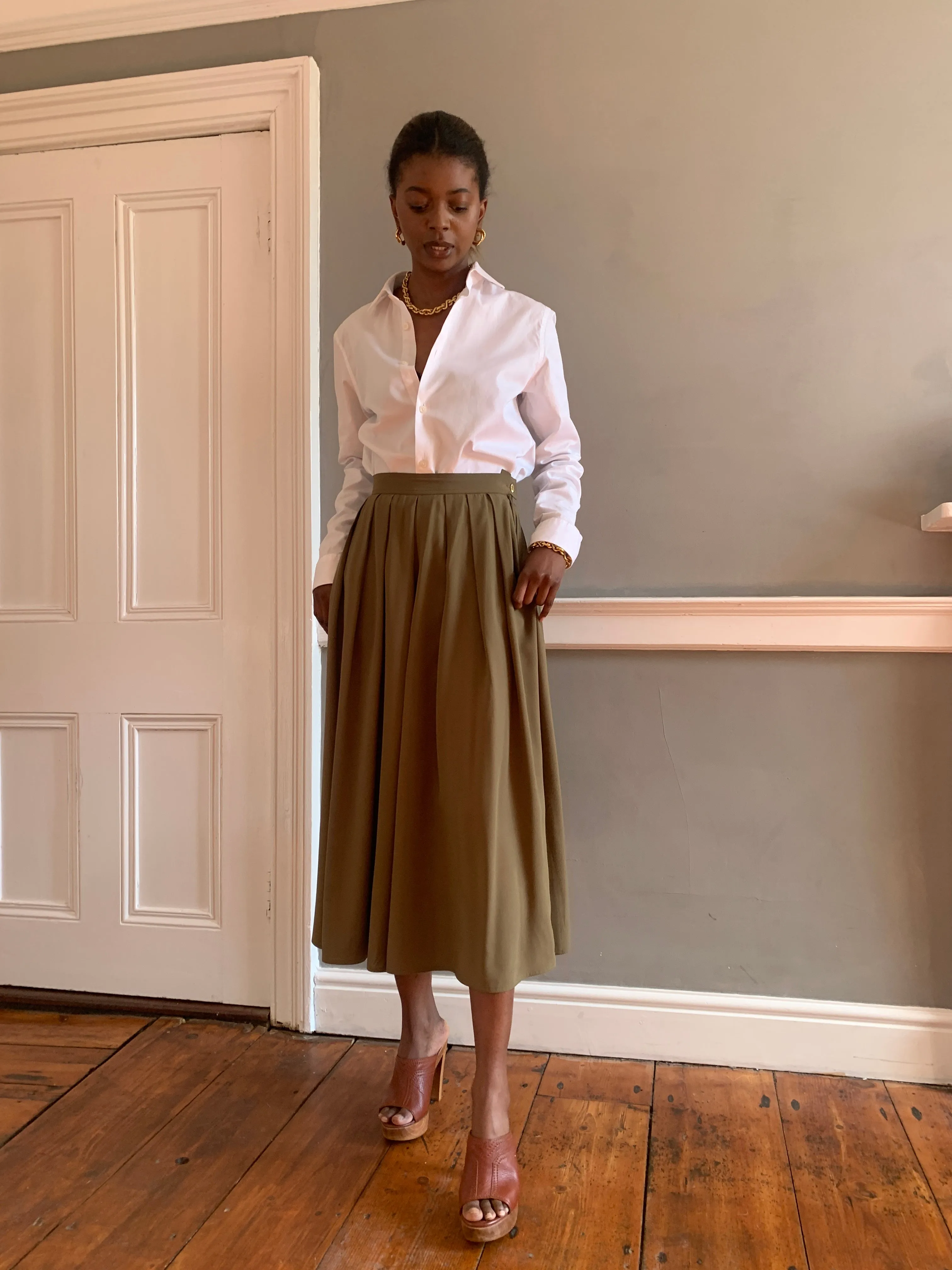 Vintage Maxmara soft culottes