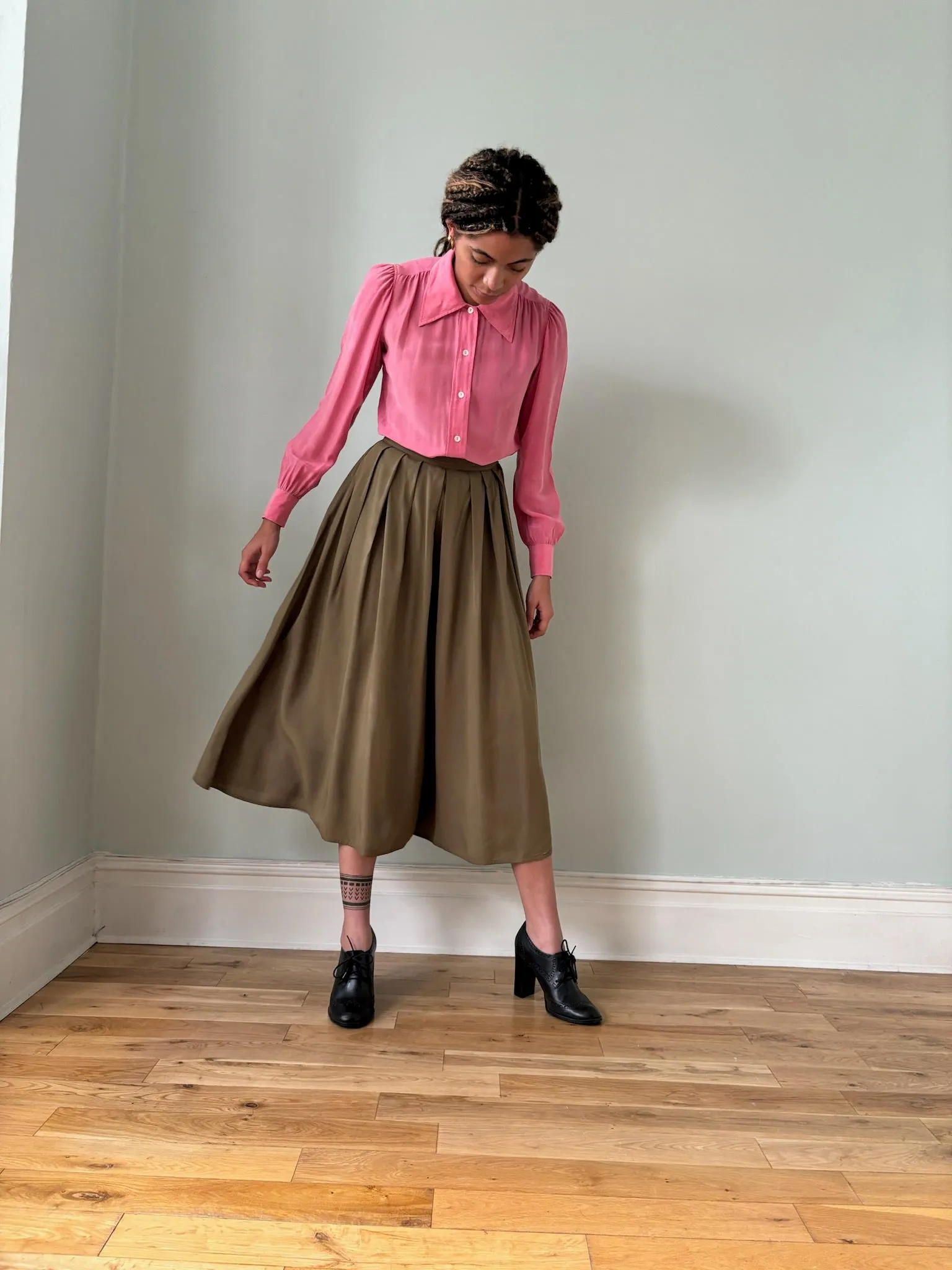 Vintage Maxmara soft culottes