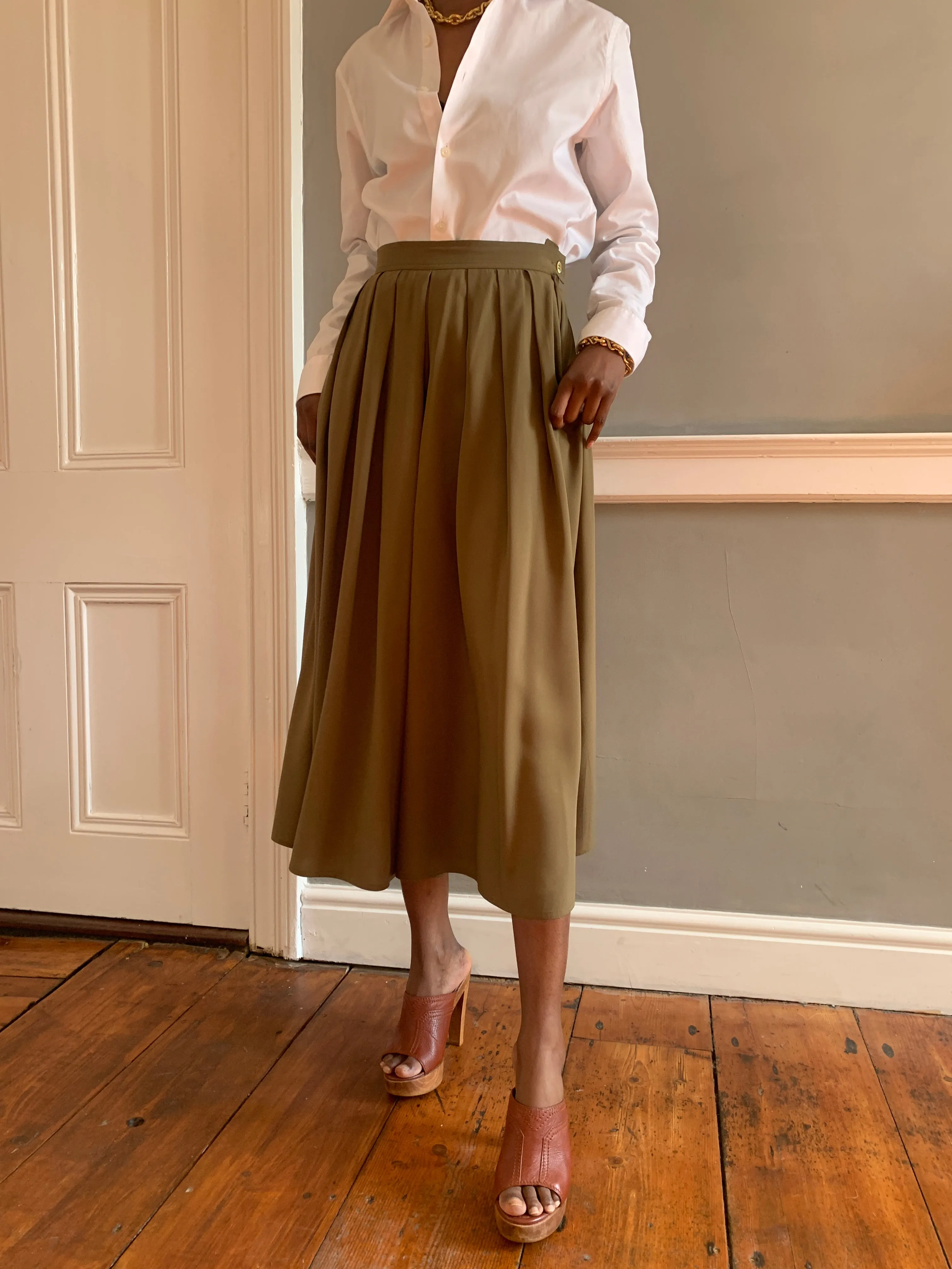 Vintage Maxmara soft culottes