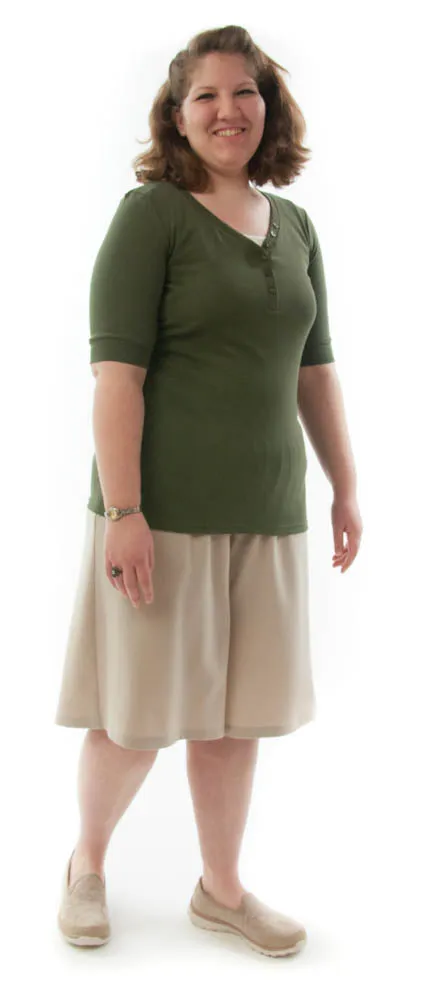 Walking Culotte / Womens Plus Size