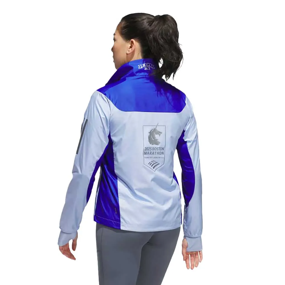 Women's Boston  Marathon 25 Celebration Jacket - Blue Dawn