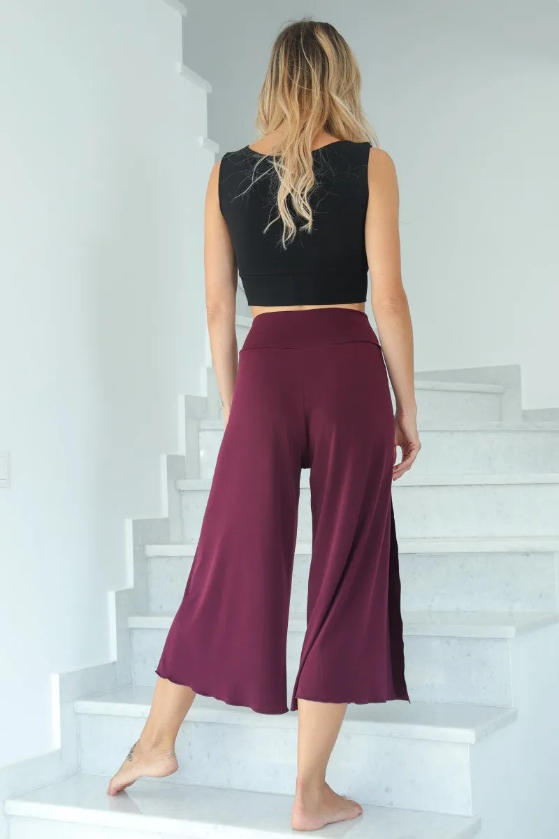 Wrap Cropped Dance Culottes