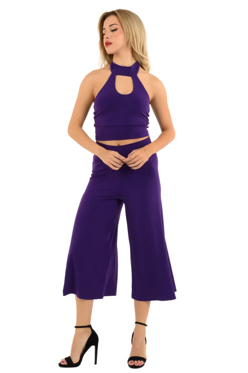 Wrap Cropped Dance Culottes