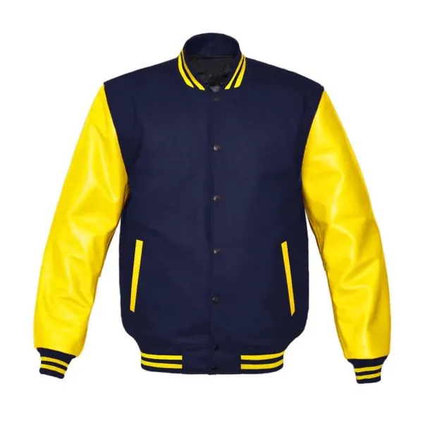 Yellow Letterman Jacket